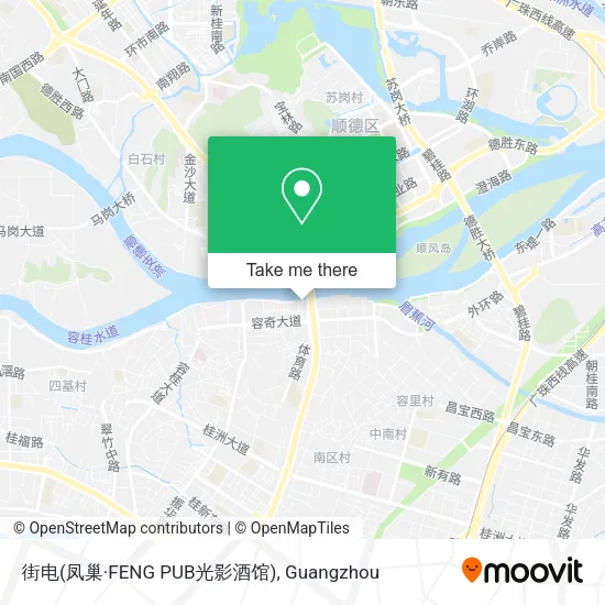 街电(凤巢·FENG PUB光影酒馆) map