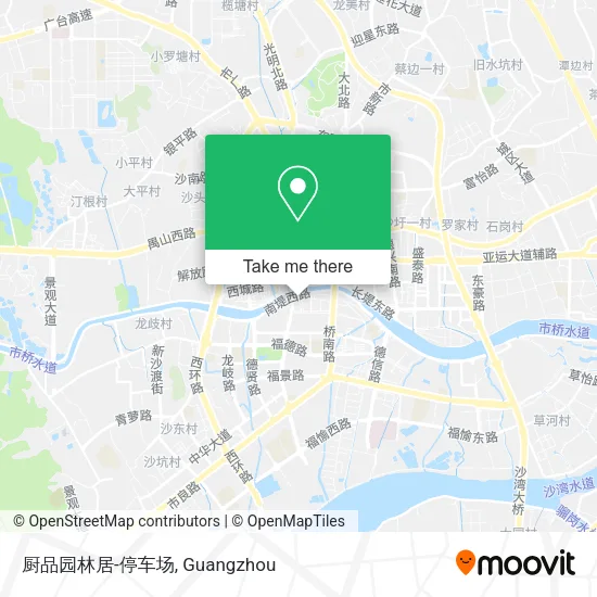 厨品园林居-停车场 map