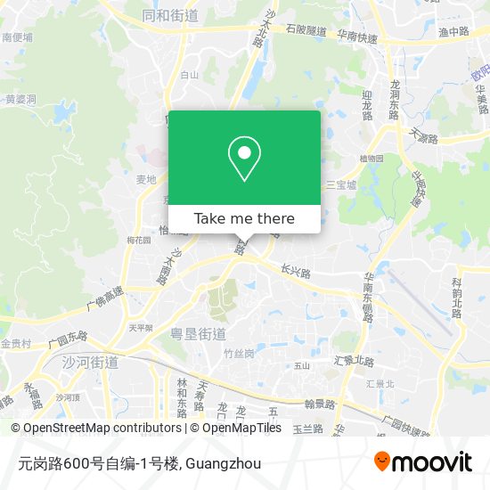 元岗路600号自编-1号楼 map