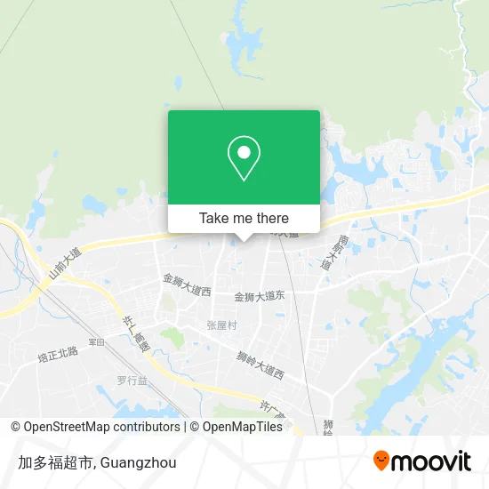 加多福超市 map
