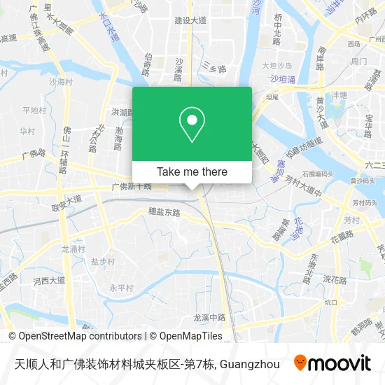 天顺人和广佛装饰材料城夹板区-第7栋 map