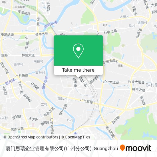 厦门思瑞企业管理有限公司(广州分公司) map