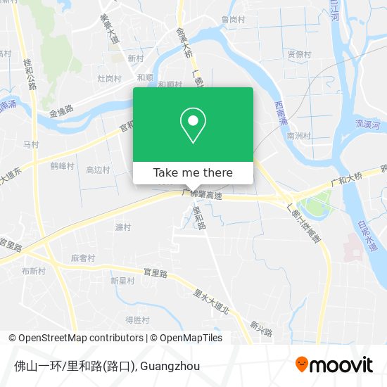 佛山一环/里和路(路口) map