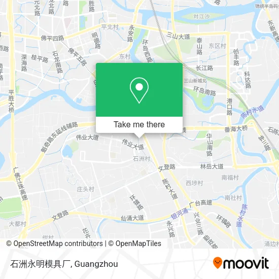 石洲永明模具厂 map