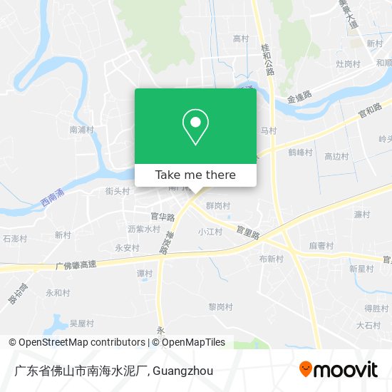 广东省佛山市南海水泥厂 map