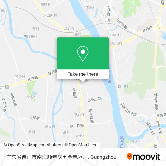 广东省佛山市南海顺年庆五金电器厂 map