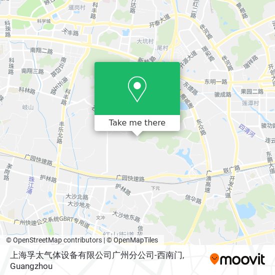 上海孚太气体设备有限公司广州分公司-西南门 map