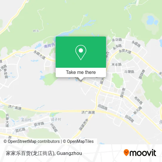 家家乐百货(龙江街店) map