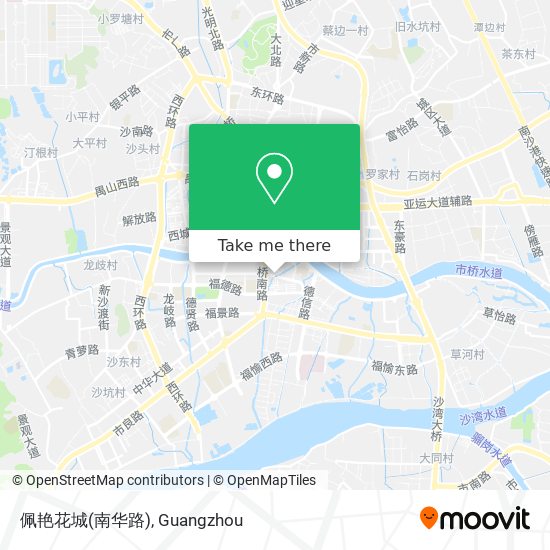 佩艳花城(南华路) map