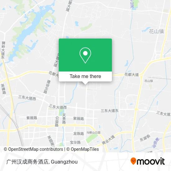 广州汉成商务酒店 map