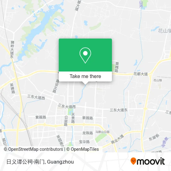 日义谭公祠-南门 map