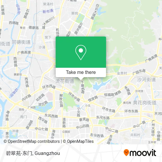 碧翠苑-东门 map