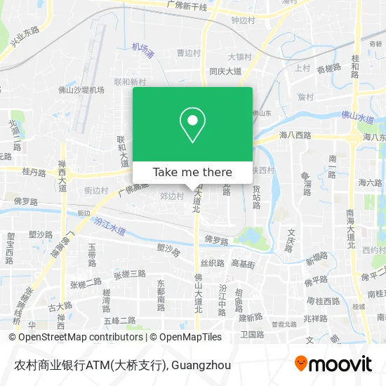 农村商业银行ATM(大桥支行) map