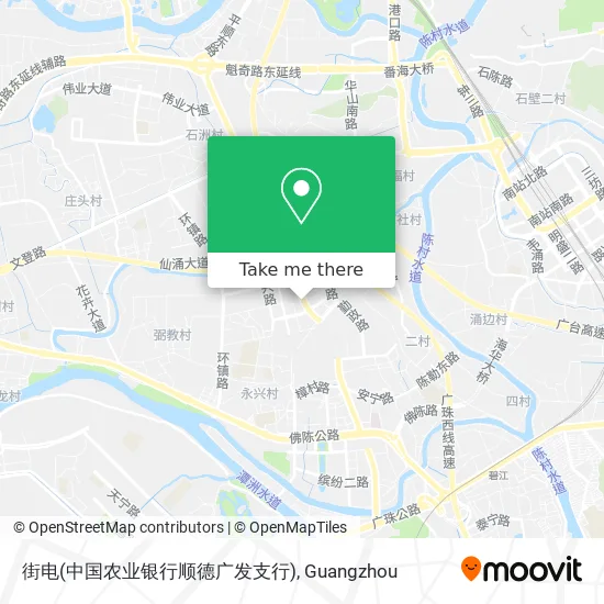街电(中国农业银行顺德广发支行) map