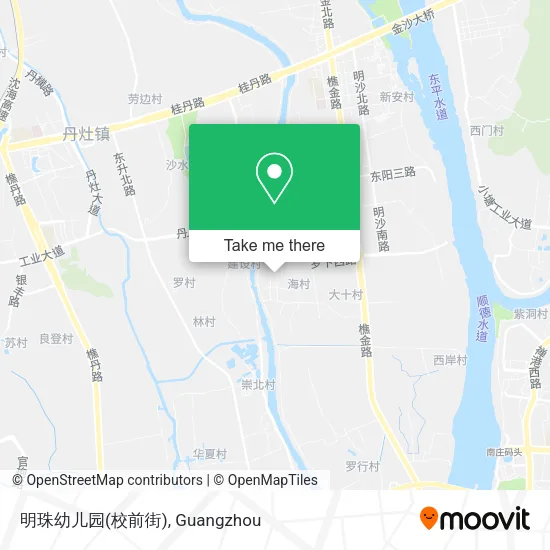 明珠幼儿园(校前街) map