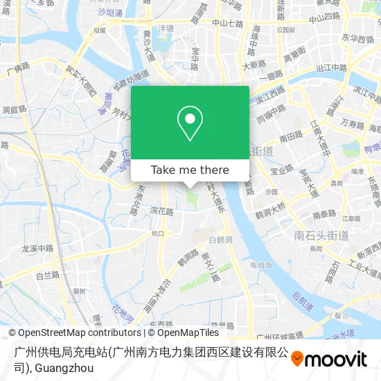 广州供电局充电站(广州南方电力集团西区建设有限公司) map
