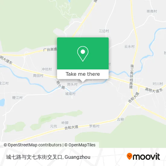 城七路与文七东街交叉口 map
