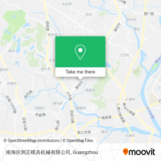 南海区炜正模具机械有限公司 map