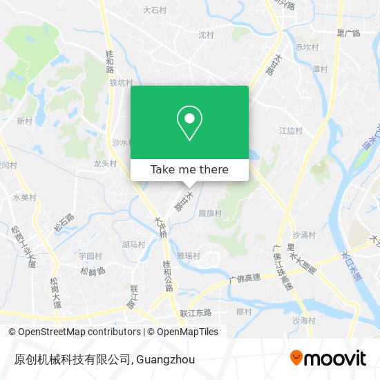 原创机械科技有限公司 map