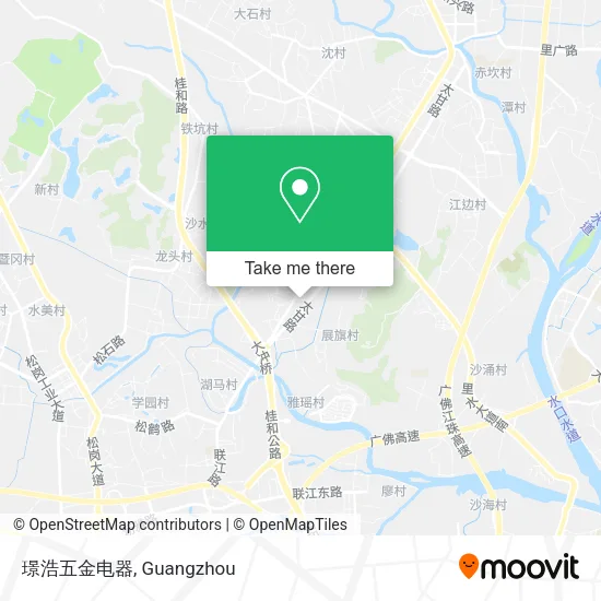 璟浩五金电器 map