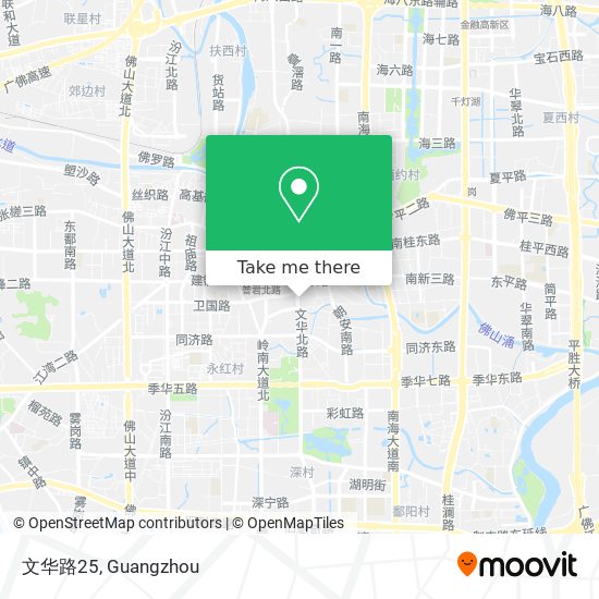 文华路25 map