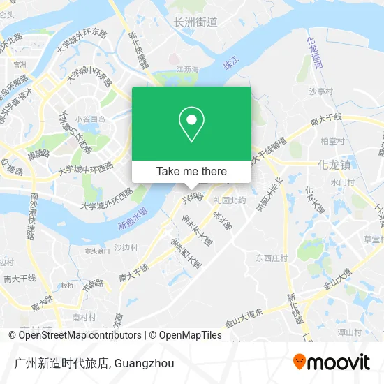 广州新造时代旅店 map