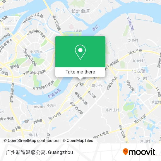 广州新造温馨公寓 map