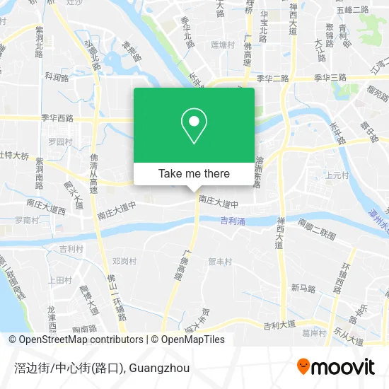 滘边街/中心街(路口) map