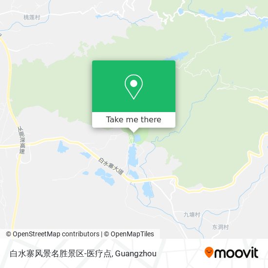 白水寨风景名胜景区-医疗点 map