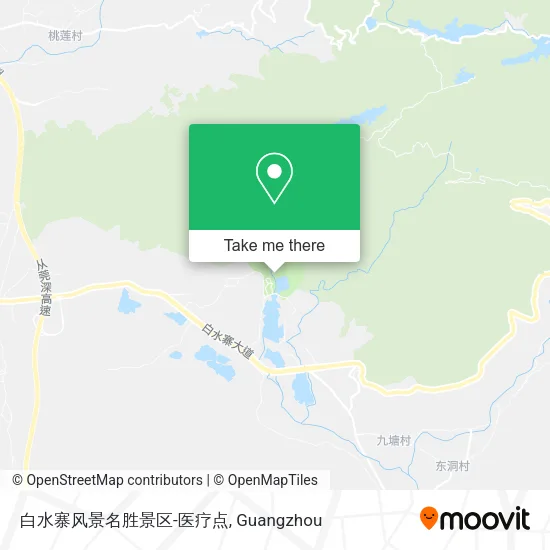 白水寨风景名胜景区-医疗点 map