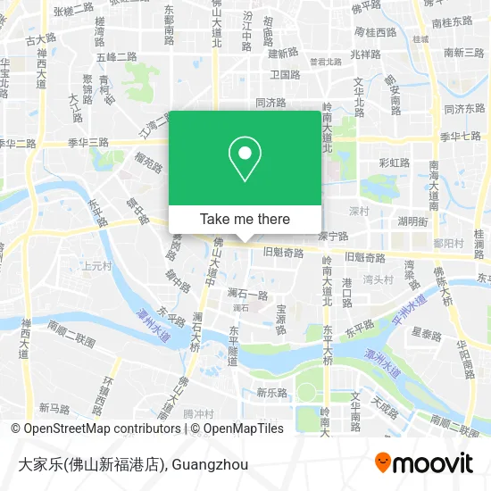 大家乐(佛山新福港店) map