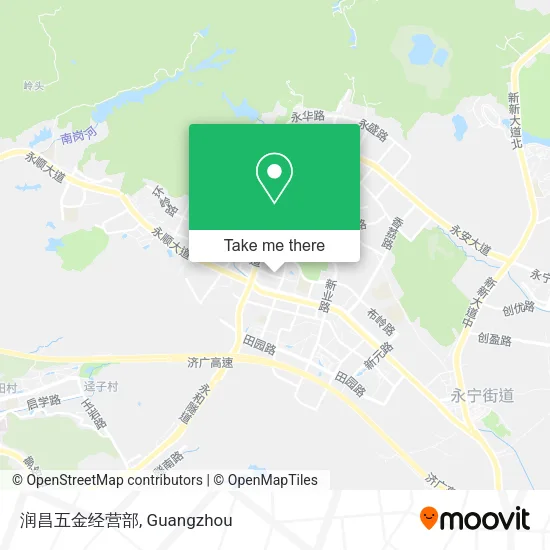 润昌五金经营部 map