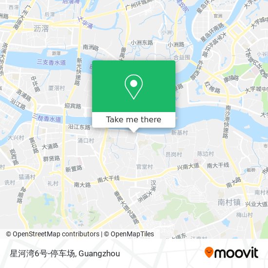 星河湾6号-停车场 map