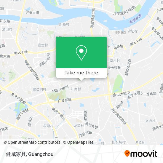 健威家具 map