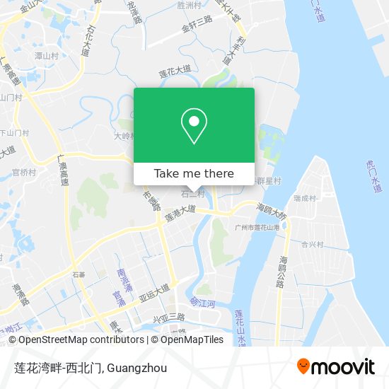 莲花湾畔-西北门 map
