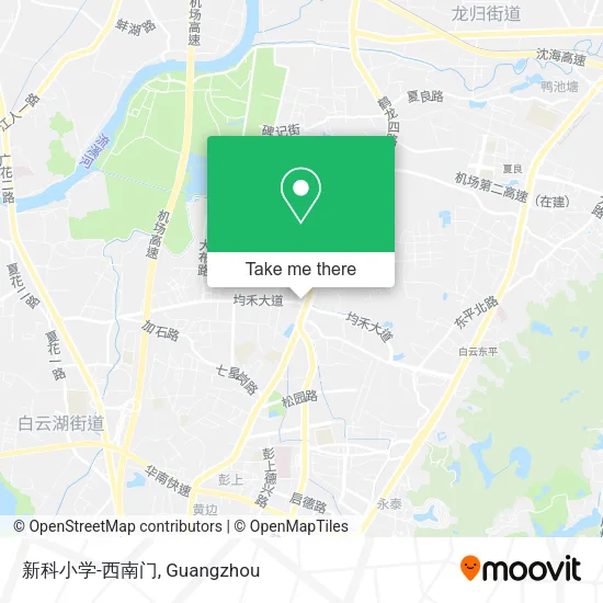 新科小学-西南门 map