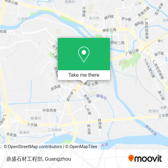 鼎盛石材工程部 map