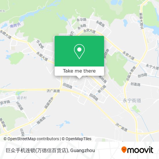 巨众手机连锁(万德信百货店) map