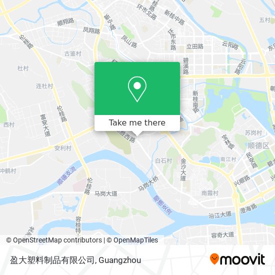 盈大塑料制品有限公司 map