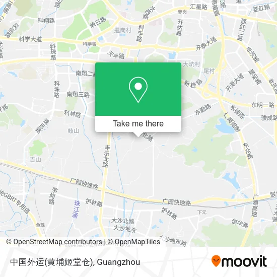 中国外运(黄埔姬堂仓) map