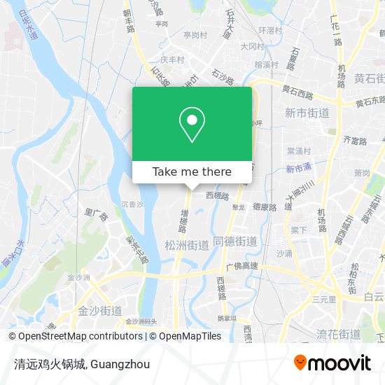 清远鸡火锅城 map