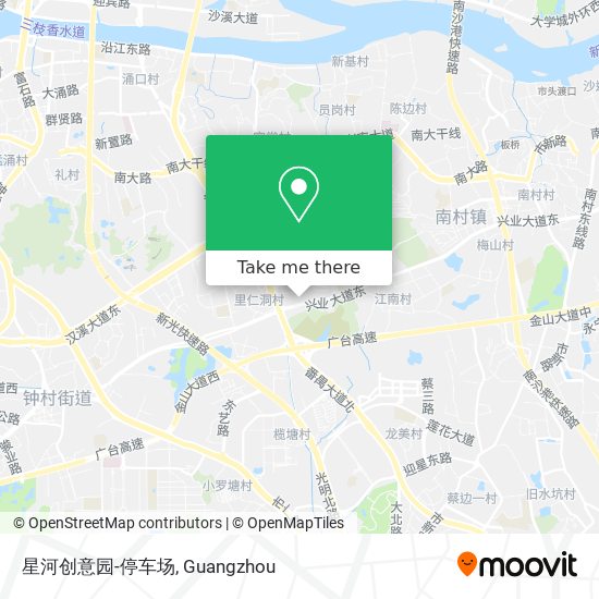 星河创意园-停车场 map