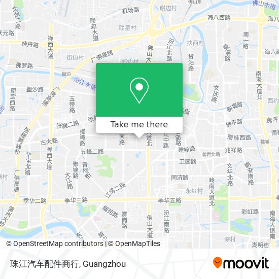 珠江汽车配件商行 map