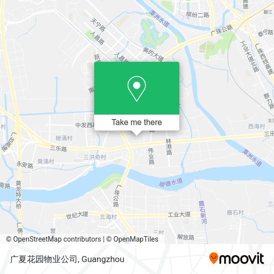 广夏花园物业公司 map