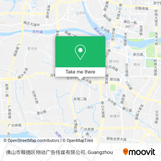 佛山市顺德区翎动广告传媒有限公司 map