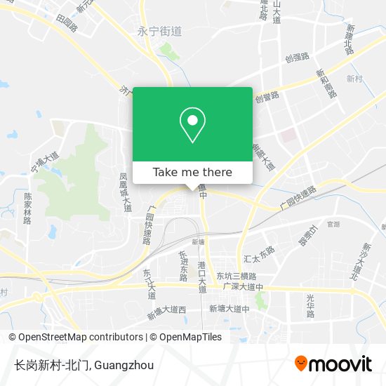 长岗新村-北门 map