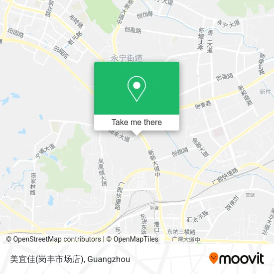 美宜佳(岗丰市场店) map