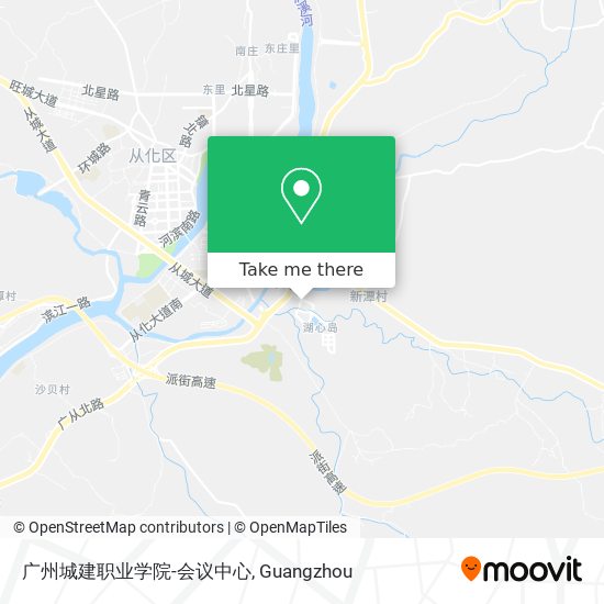 广州城建职业学院-会议中心 map