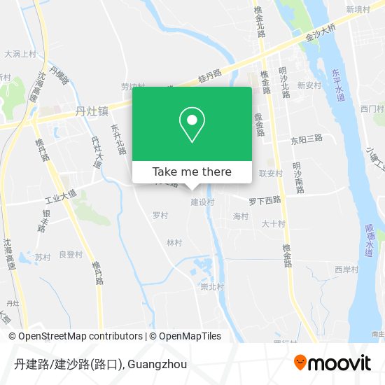 丹建路/建沙路(路口) map