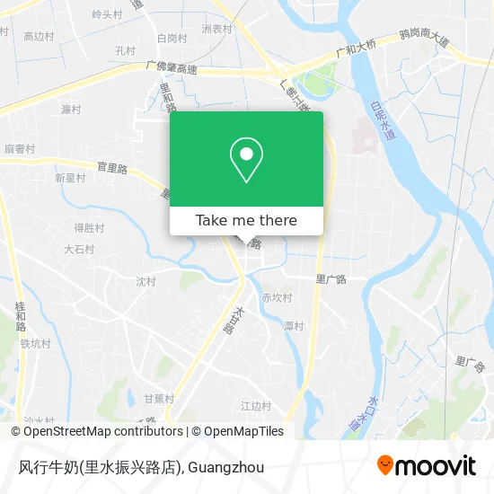 风行牛奶(里水振兴路店) map